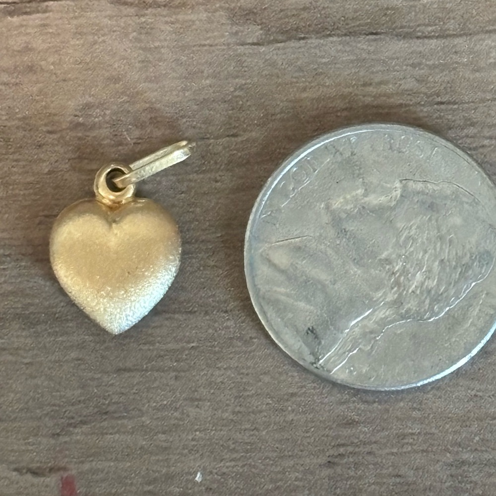 Gold Heart Pendant